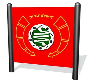 Twist Freestanding Panel