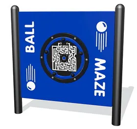 Ball Maze Square Freestanding Panel