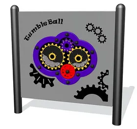 Tumble Ball Freestanding Panel
