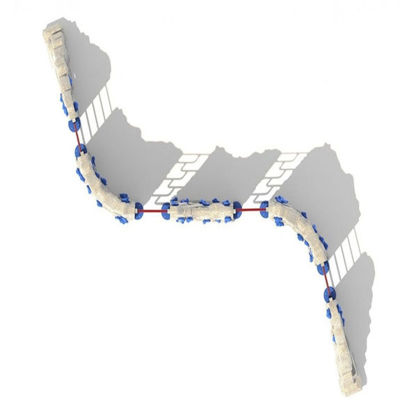 Craggy Alpine Rock Climber