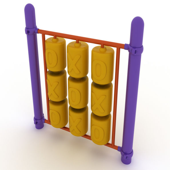 Traditional Tic-Tac-Toe Freestanding Panel