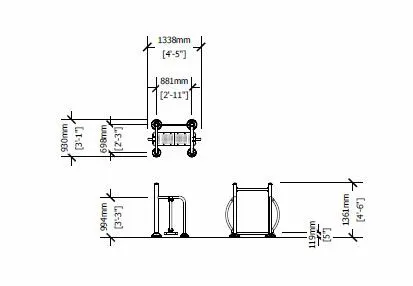 Single Station Wide Pendulum Swing