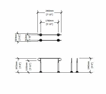 Single Station Parallel Bars