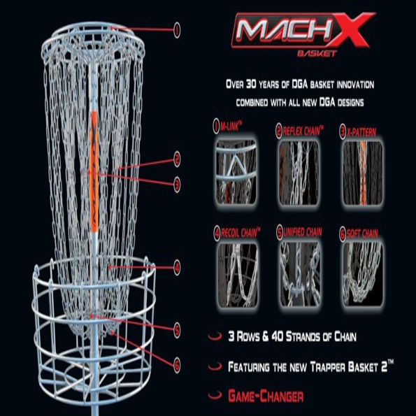 Mach X Disc Golf Basket