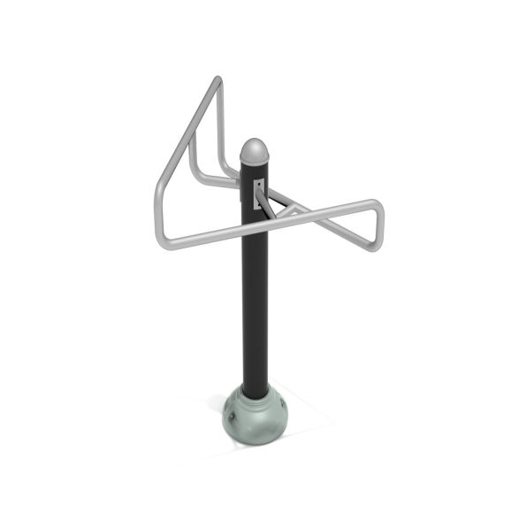 Double Station Stretching Post