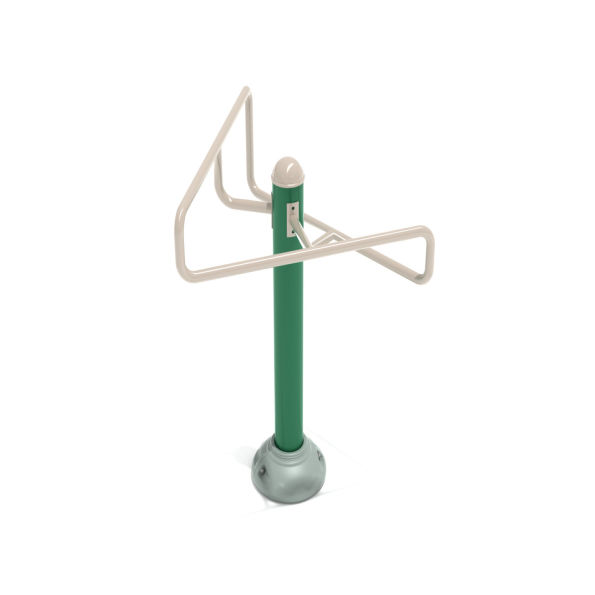 Double Station Stretching Post