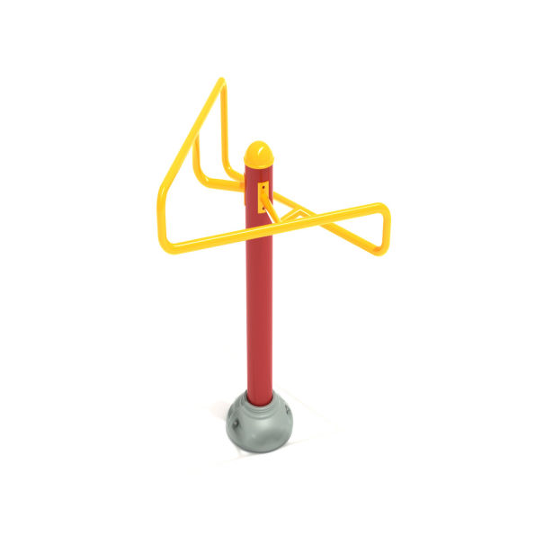 Double Station Stretching Post