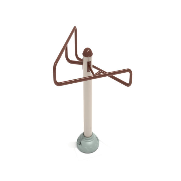 Double Station Stretching Post