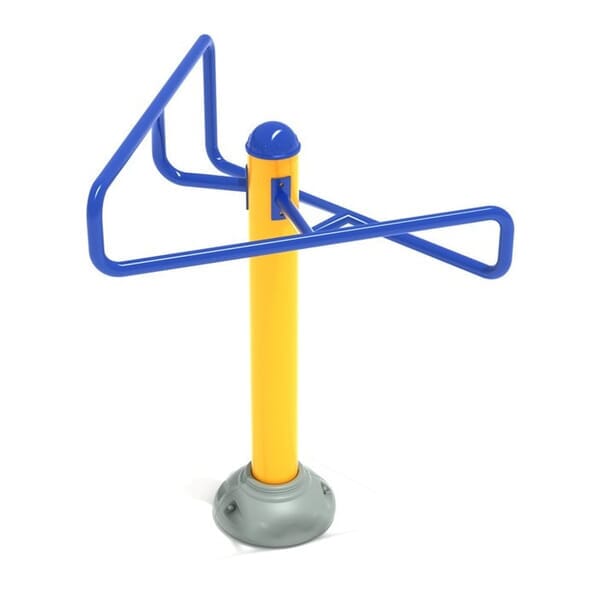 Double Station Stretching Post