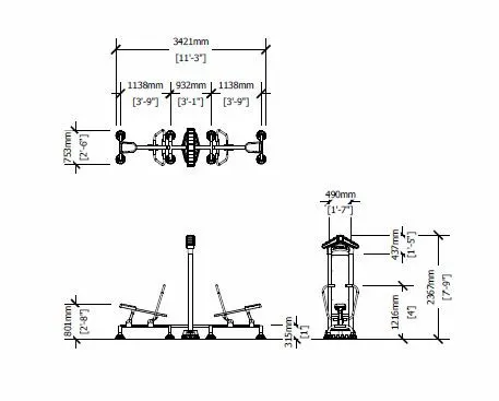 Royal Double Station Rower