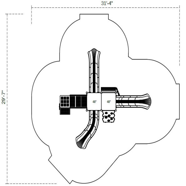 San Rafael Spark Structure