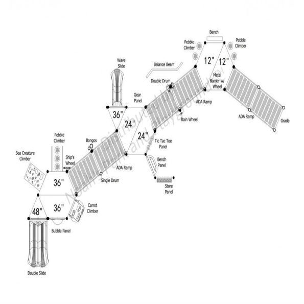 Mount Rainier Inclusive Play Structure