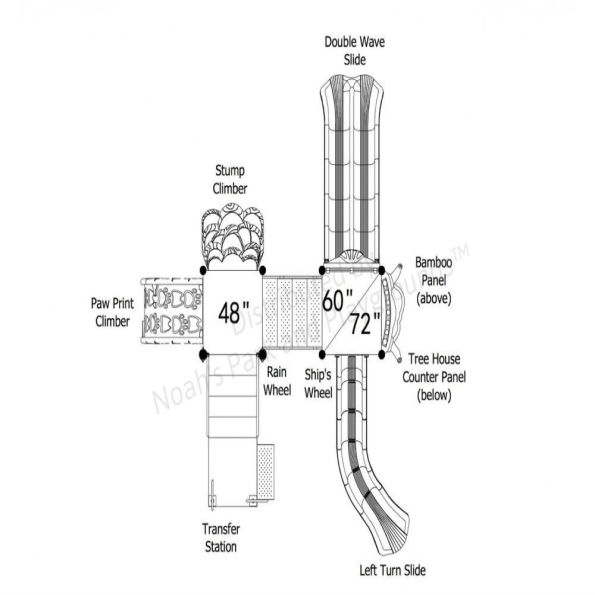 Kammy Koala Tree House Play Structure