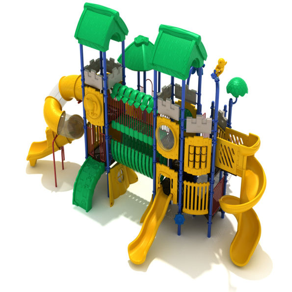 Zipping Zebra Tree House Play Structure