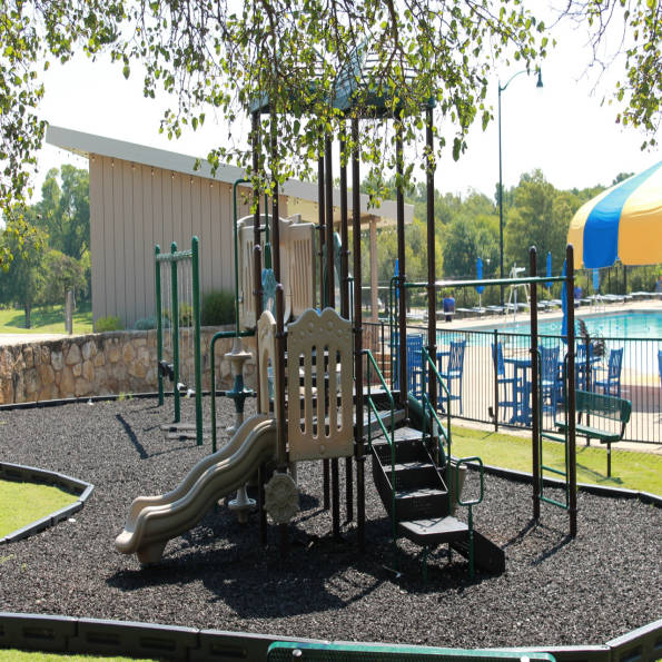 Rubber Mulch Playground Safety Surfacing