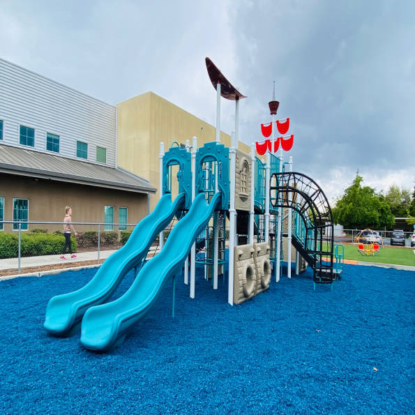 Rubber Mulch Playground Safety Surfacing
