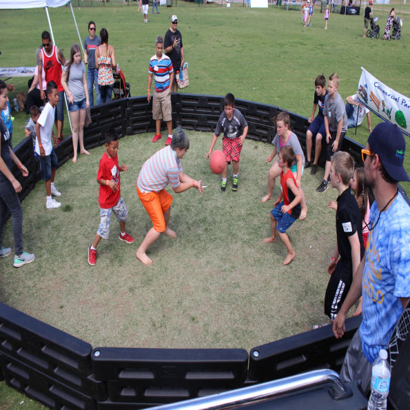 In-Ground Gaga Ball Pit