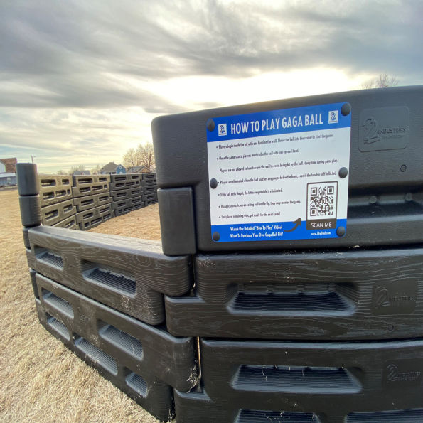 In-Ground Gaga Ball Pit