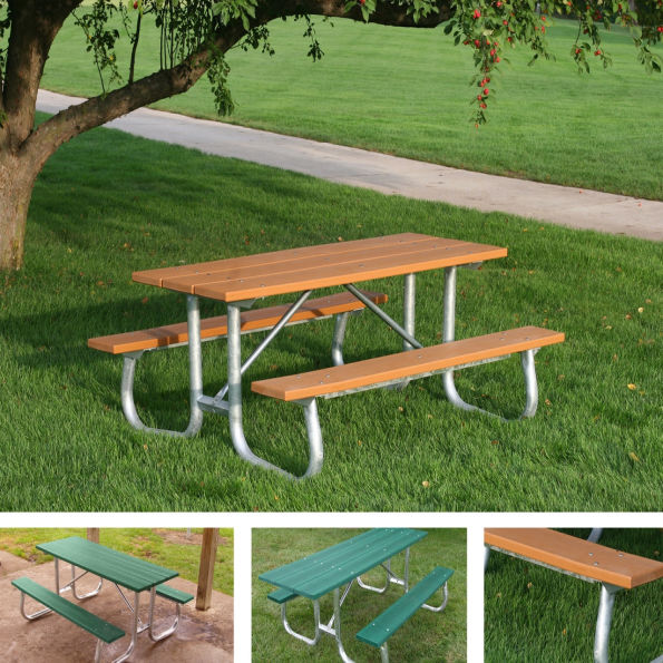 Heavy Duty Galvanized Frame Table