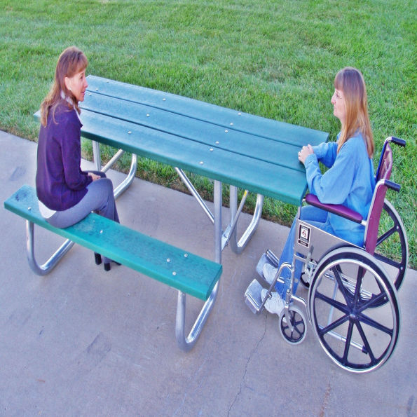 Heavy Duty Galvanized Frame Table