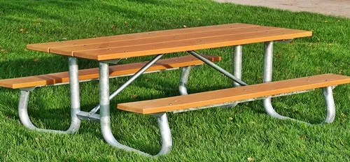 Heavy Duty Galvanized Frame Table