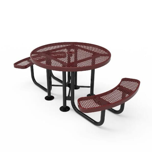 46" Round Portable Table