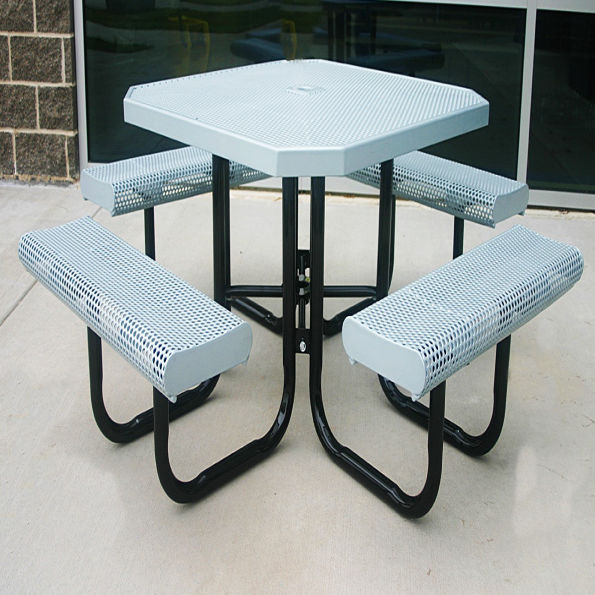 46" Octagon Table With Rolled Edges