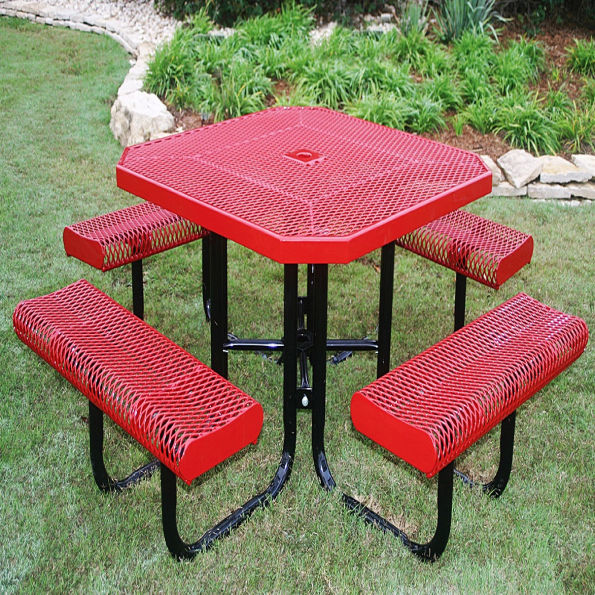 46" Octagon Table With Rolled Edges