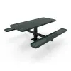 6' Rectangular Single Pedestal Table thumbnail 3