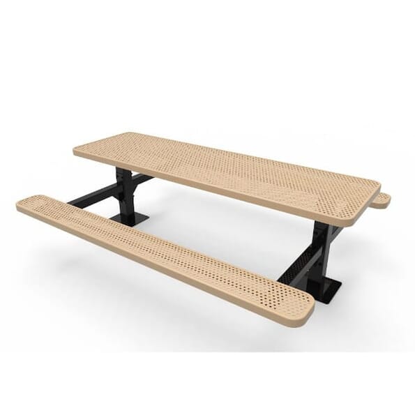 Rectangular Double Pedestal Table