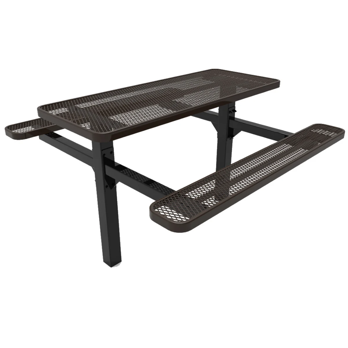 Rectangular Double Pedestal Table