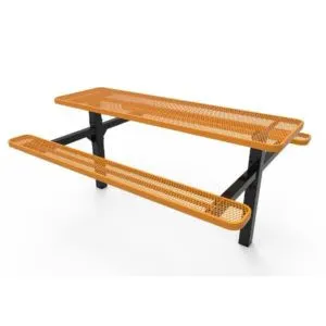 Rectangular Double Pedestal Table