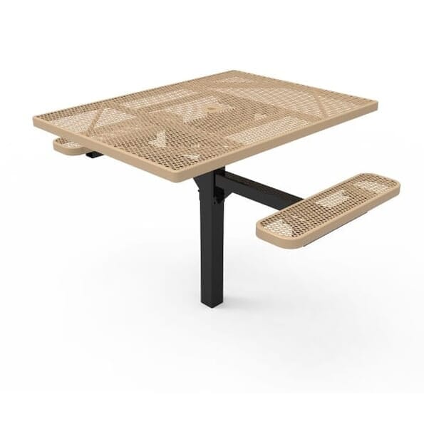 46" Square Pedestal Table