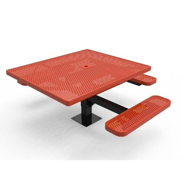 46" Square Pedestal Table