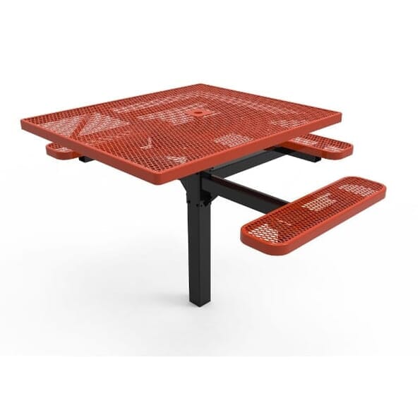 46" Square Pedestal Table