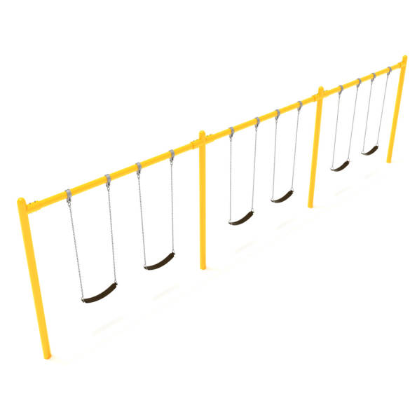 3-Bay Single Post Swings