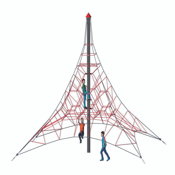Spider Pyramid 6-4 Net Climber