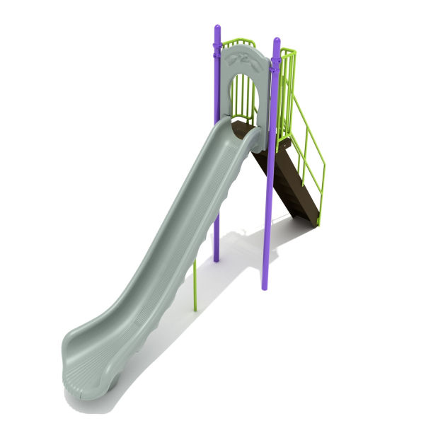 Freestanding Single Straight Slide