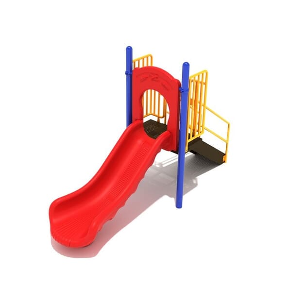 Freestanding Single Straight Slide