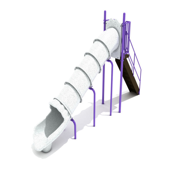 Freestanding Straight Tube Slide