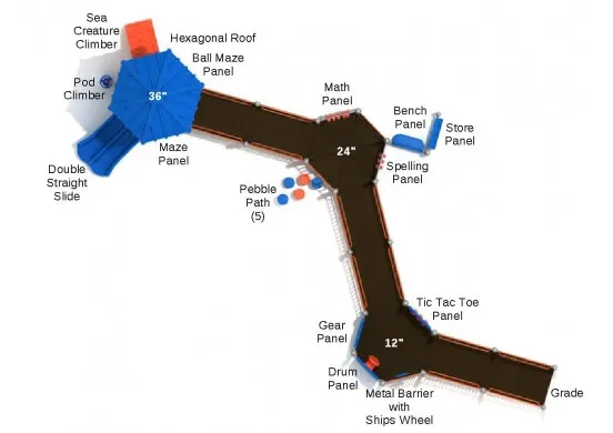 High Sierra Inclusive Play Structure