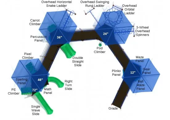 Turkey Trail Inclusive Play Structure