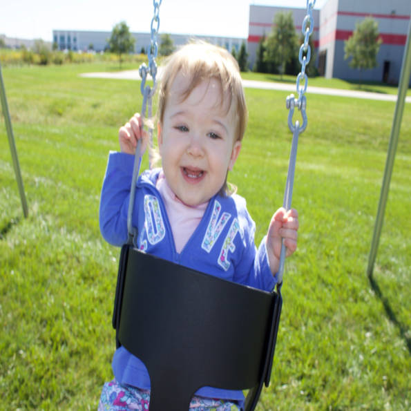 High Back Infant Swing Seat - 4.5" Leg Holes