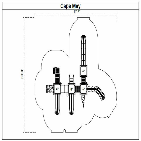 Cape May Spark Structure