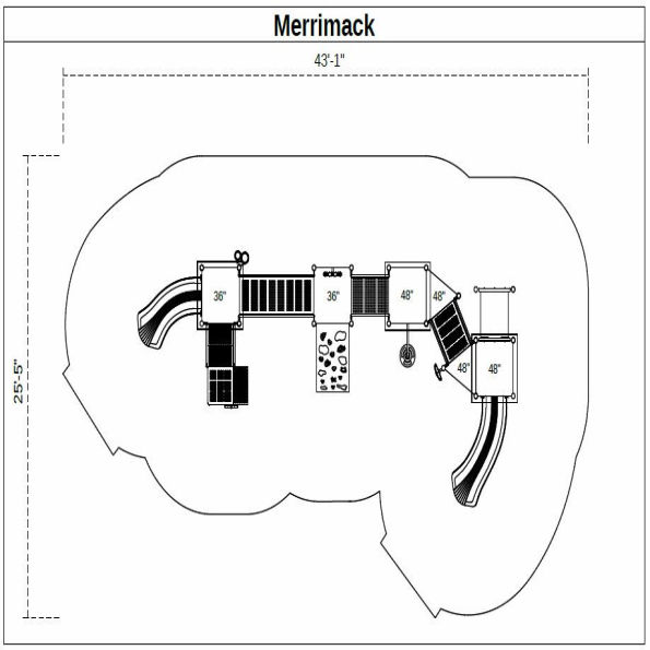 Merrimack Spark Structure