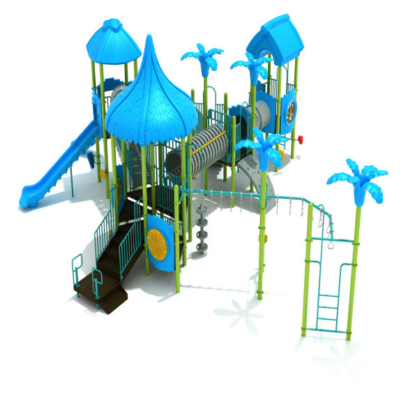 Fancy Frog Tree House Play Structure