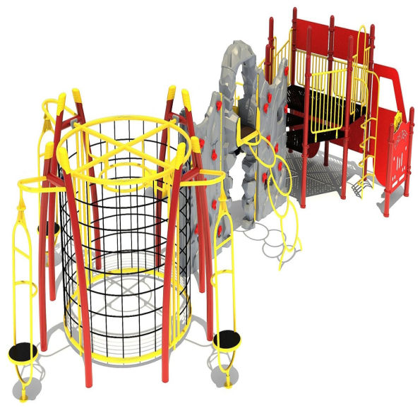 Krebs Fire Truck Themed Play Structure