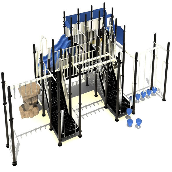 Hitchcock Police Themed Playground Structure