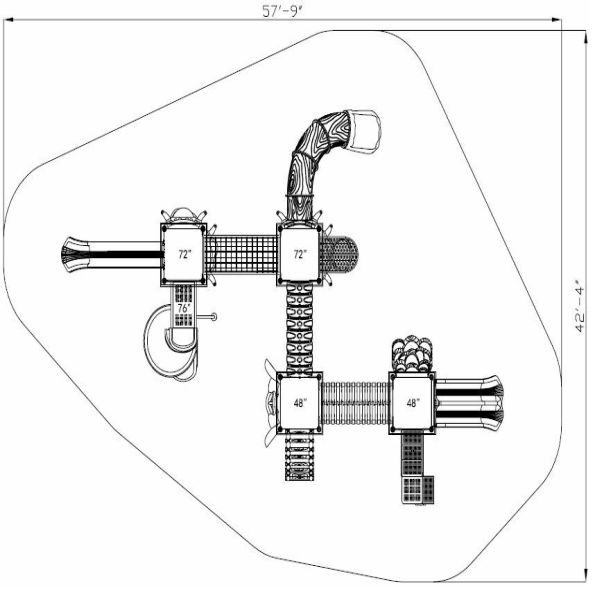 Waurika Tree House Play Structure