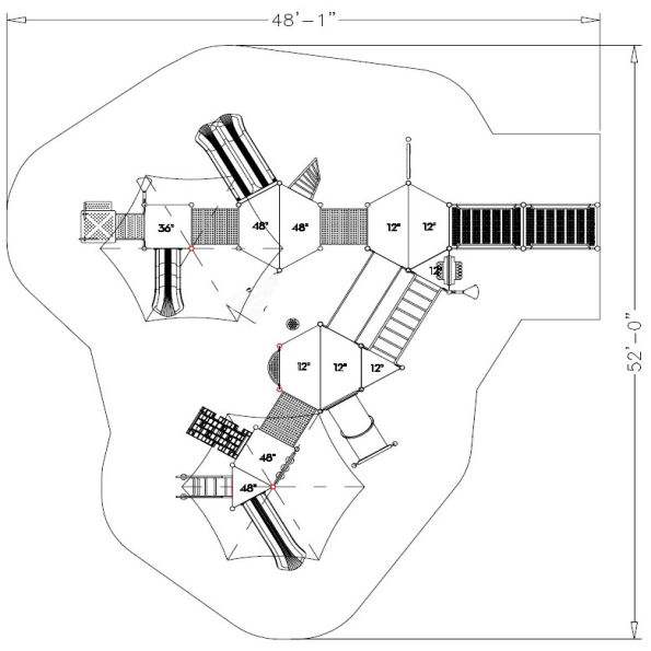Wolf Inclusive Play Structure